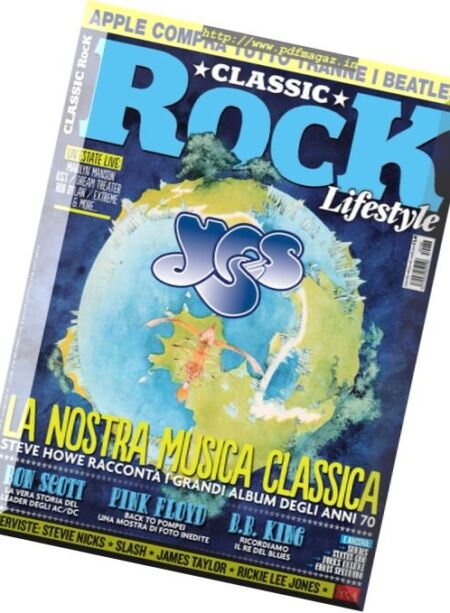 Classic Rock Italia – Agosto 2015 Cover