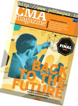 CMA Magazine – November-December 2013