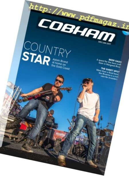 Cobham – December 2016 – January 2017 Cover