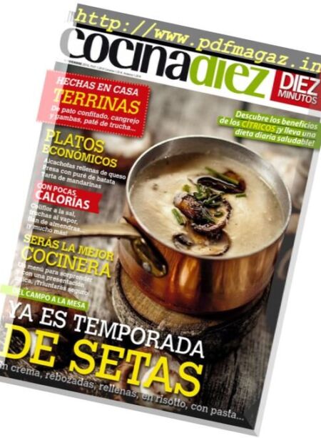Cocina Diez – Noviembre 2016 Cover