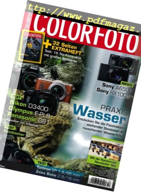 Colorfoto – Dezember 2016 Cover