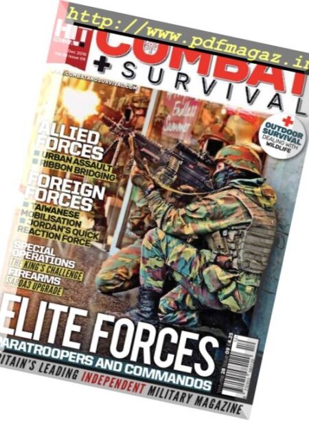 Combat & Survival – December 2016 Cover