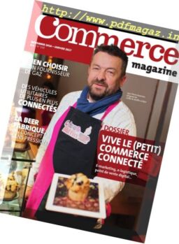 Commerce Magazine – Novembre 2016 – Janvier 2017