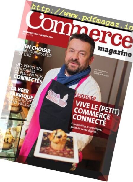 Commerce Magazine – Novembre 2016 – Janvier 2017 Cover