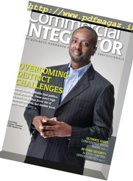 Commercial Integrator – November 2016 Cover