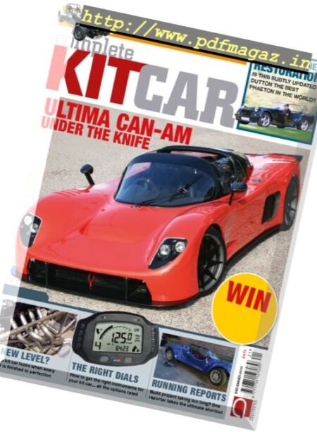 Complete Kit Car – December 2016 Cover