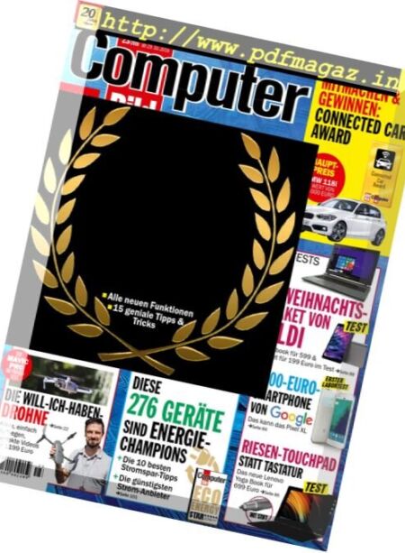 Computer Bild Germany – 29 Oktober 2016 Cover