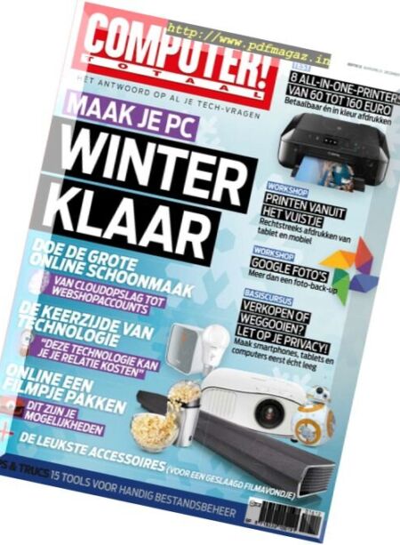 Computer! Totaal – December 2016 Cover