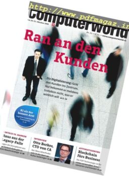 Computerworld Germany – 21 Oktober 2016