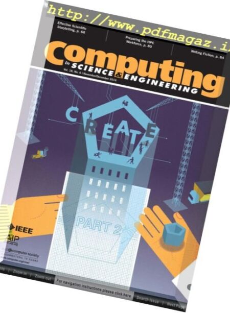 Computing in Science & Engineering – November-December 2016 Cover