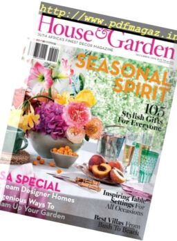 Conde Nast House & Garden – December 2016