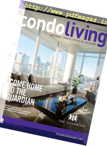 Condo Living – November 2016 Cover