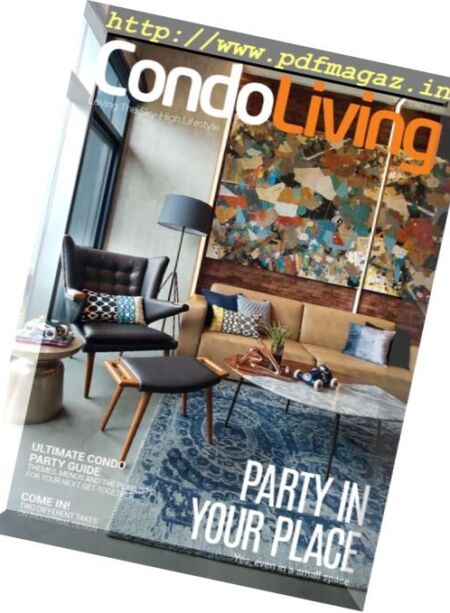 CondoLiving – Volume 11 Issue 7, 2016 Cover