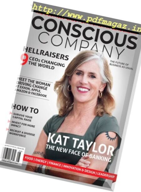 Conscious Company – July-August 2016 Cover