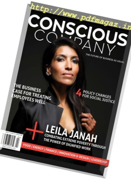 Conscious Company – March-April 2016 Cover