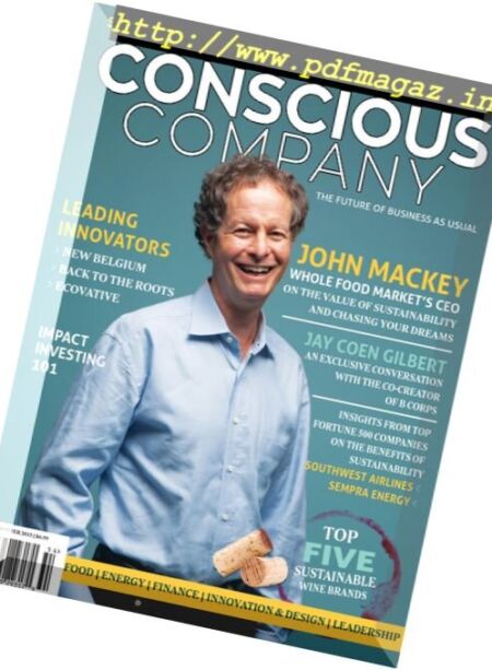 Conscious Company – Winter 2015 Cover