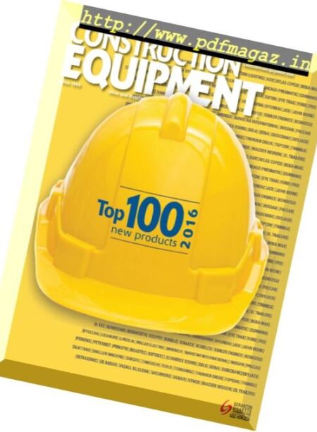 Construction Equipment – December 2016 Cover