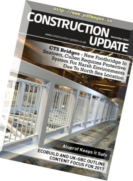Construction Update – December 2016 Cover