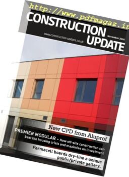 Construction Update – November 2016