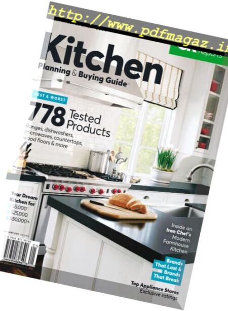 Consumer Reports Kitchen Planning and Buying Guide – January 2017 Cover