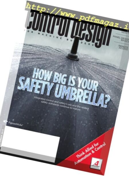 Control Design – September 2016 Cover