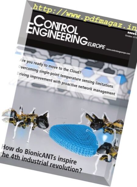 Control Engineering Europe – October 2016 Cover