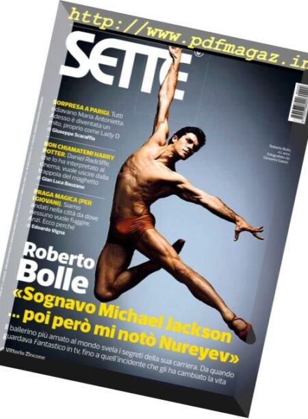 Corriere della Sera Sette – 21 Ottobre 2016 Cover