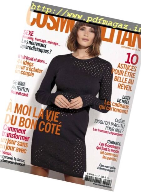 Cosmopolitan France – Decembre 2016 Cover
