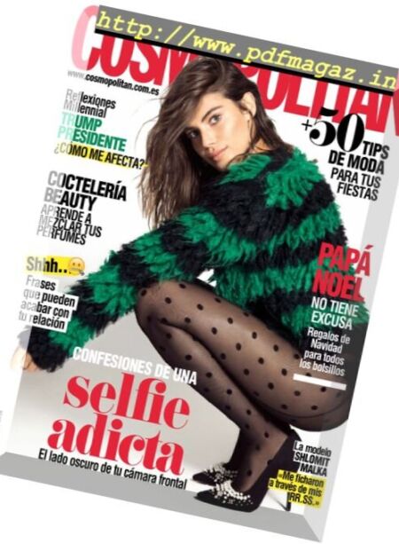 Cosmopolitan Spain – Diciembre 2016 Cover
