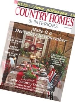Country Homes & Interiors – December 2016