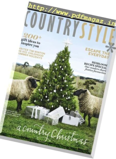 Country Style – Christmas 2016 Cover