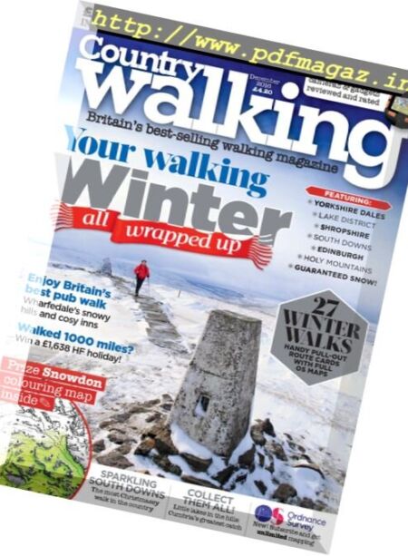 Country Walking – December 2016 Cover