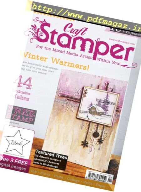 Craft Stamper – January 2017 Cover