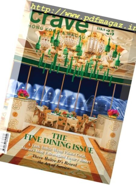 Crave – November 2016 Cover