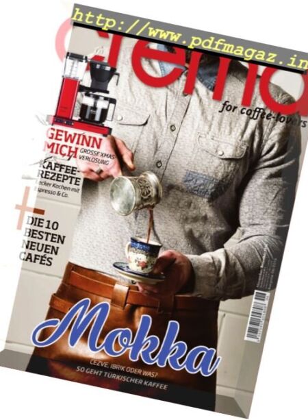 Crema – November-Dezember 2016 Cover