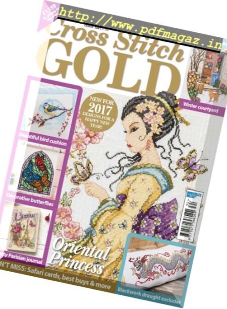 Cross Stitch Gold – Issue 134, 2016 Cover
