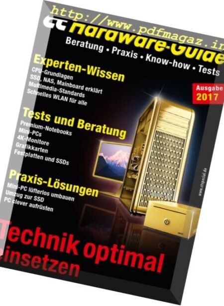 c’t Hardware Guide – 2017 Cover