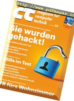 c’t magazin – 29 Oktober 2016