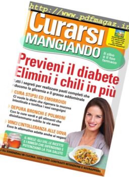 Curarsi Mangiando – Novembre 2016