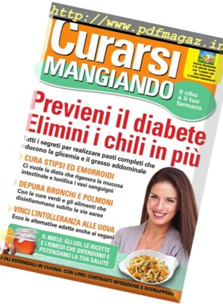 Curarsi Mangiando – Novembre 2016 Cover