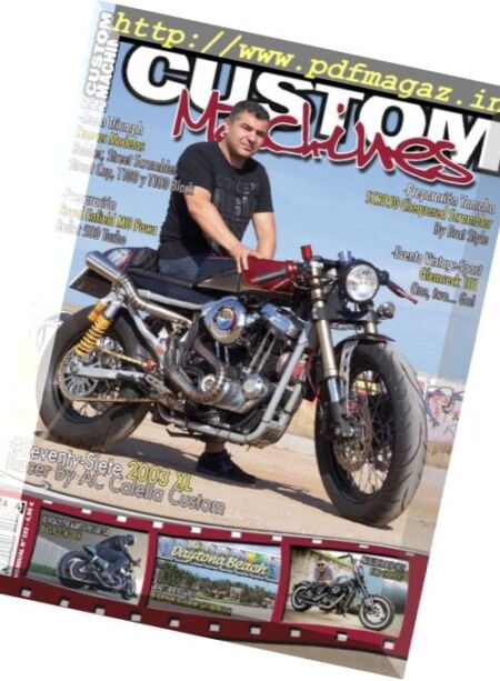 Custom Machines – Diciembre 2016 Cover