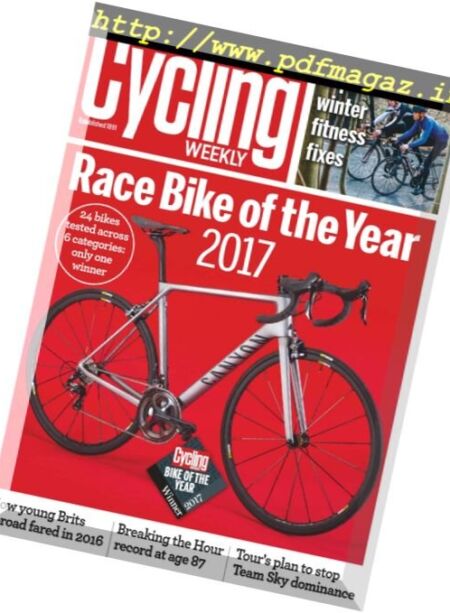 Cycling Weekly – 1 December 2016 Cover