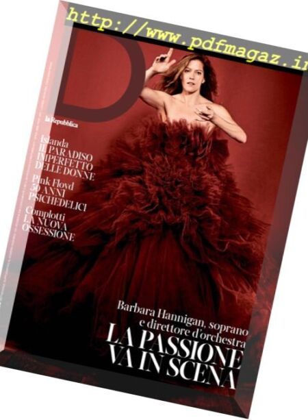 D la Repubblica – 19 Novembre 2016 Cover