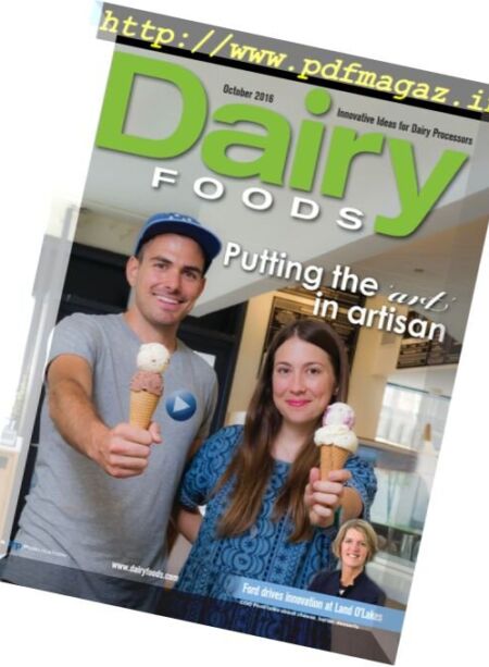Dairy Foods – October 2016 Cover