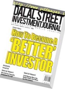 Dalal Street Investment Journal – 27 November 2016