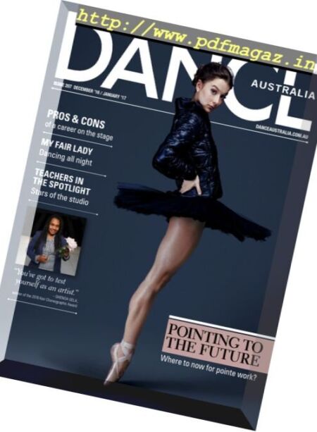 Dance Australia – December 2016 – January 2017 Cover