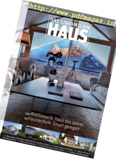 Das Einfamilienhaus – Dezember-Januar 2016 Cover