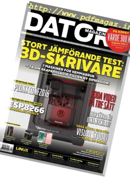 Dator Magazin – Nr.12, 2016 Cover