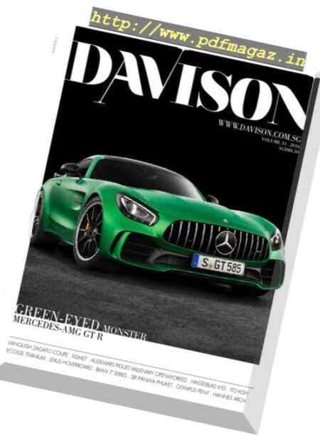 Davison – Vol. 33, 2016 Cover