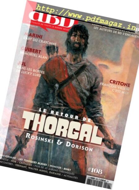 dBD – Novembre 2016 Cover
